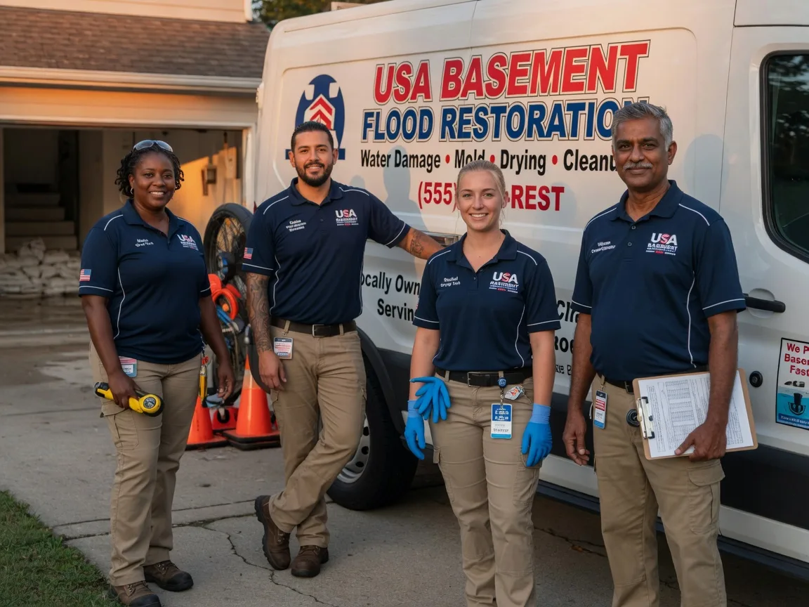 Basement Flood Cleanup company in Wildrose, ND